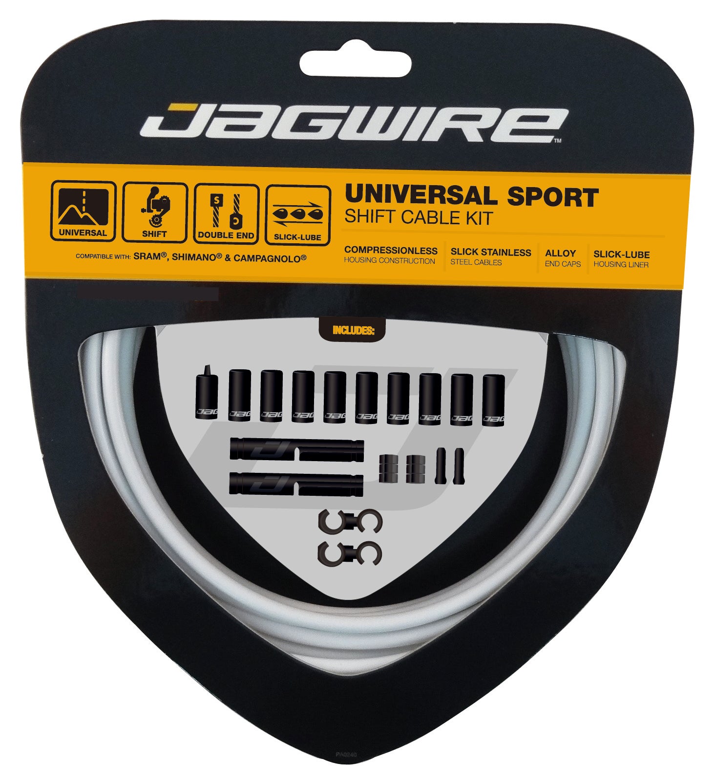 JAGWIRE Universal Sport Shift Kit White
