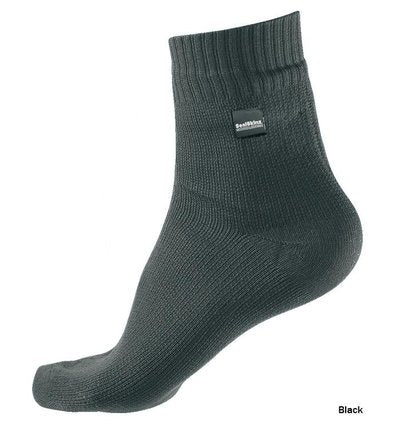 Sealskinz Ultralight Fietssok Lady Black