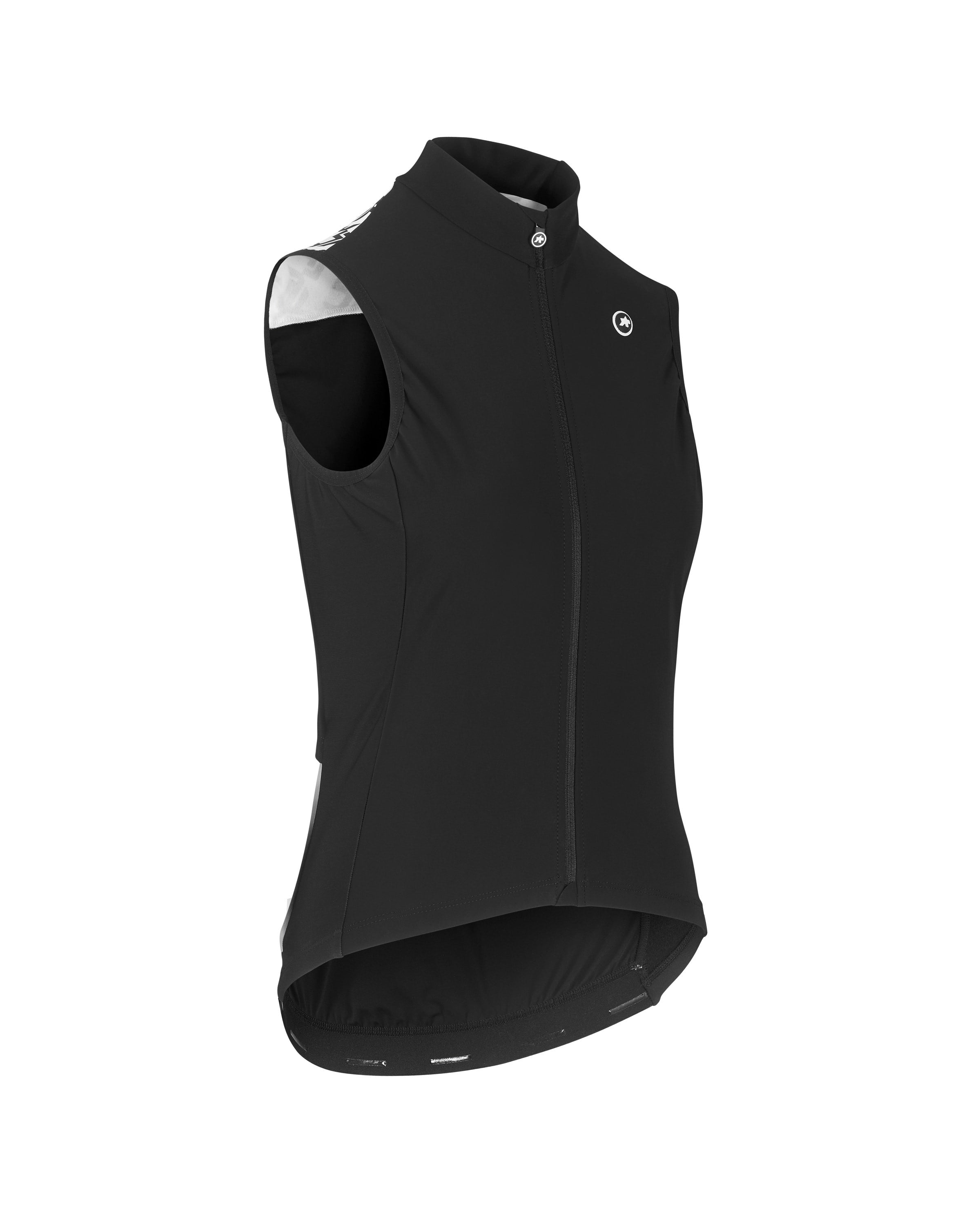 Assos uma gt spring/fall airblock dames windvest blackseries zwart