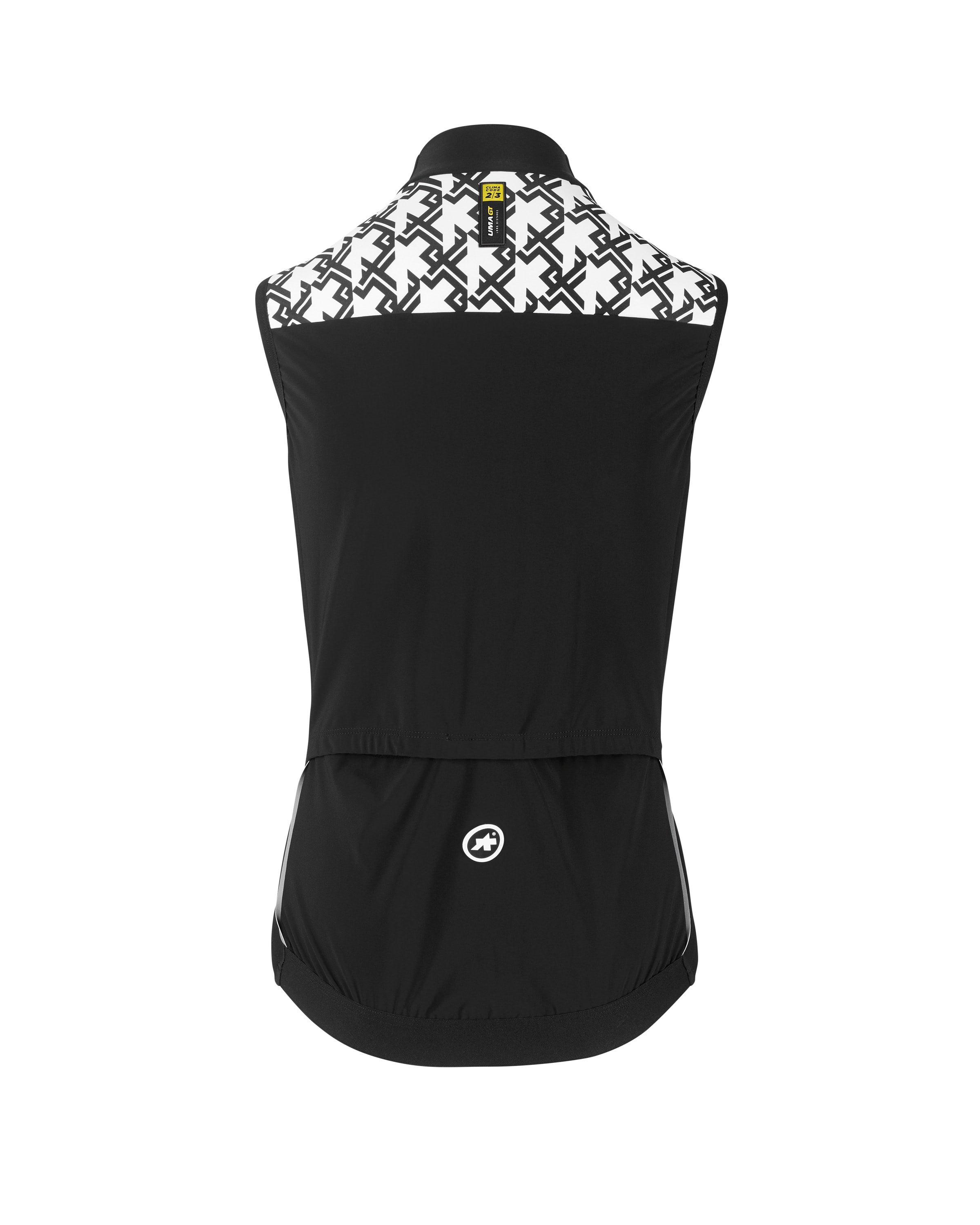 Assos uma gt spring/fall airblock dames windvest blackseries zwart
