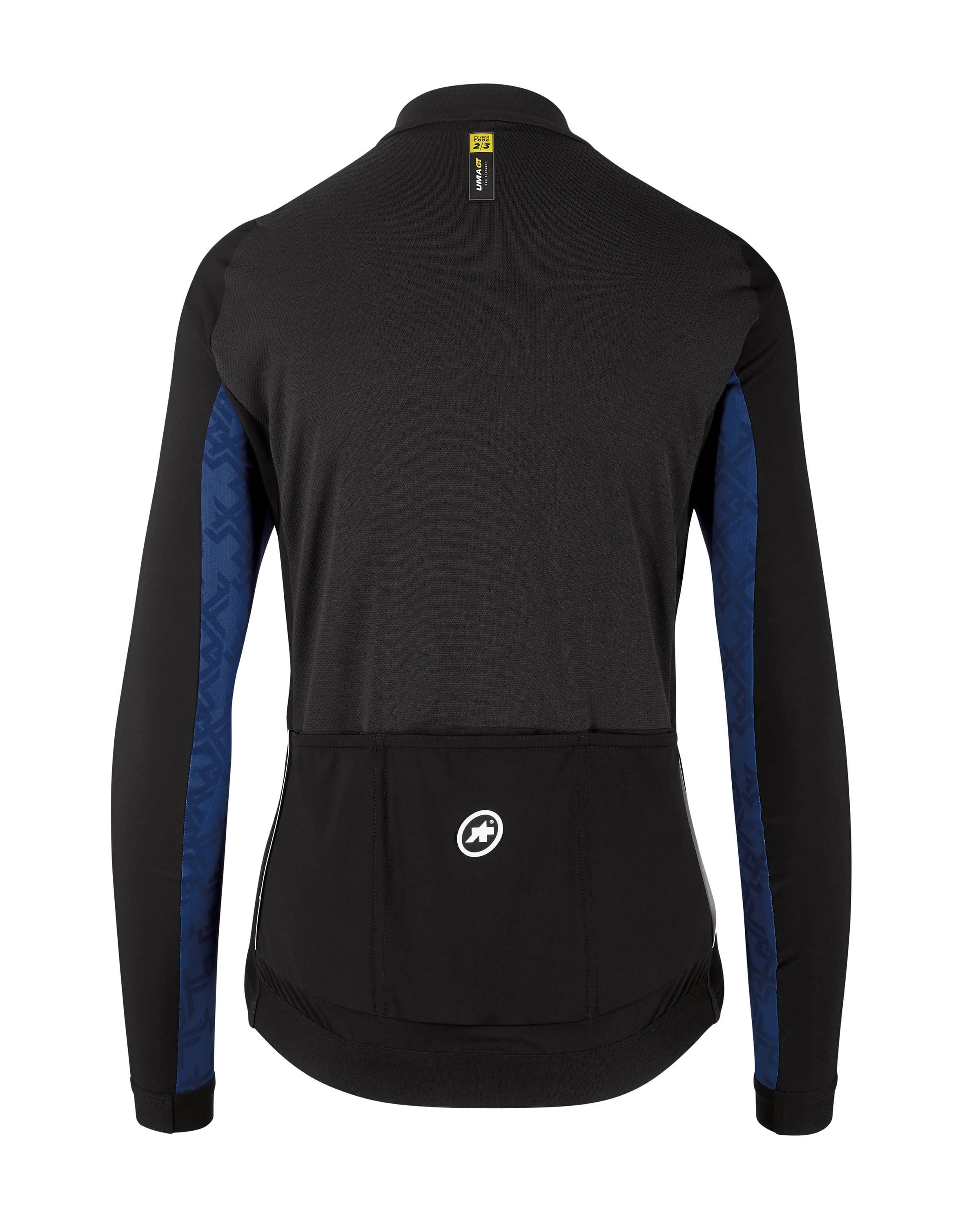 Assos uma gt spring/fall dames fietsjack caleum blauw