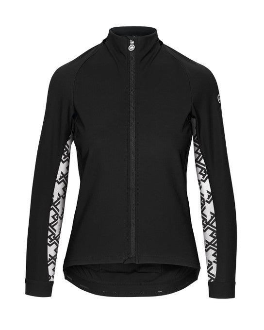 Assos uma gt winter dames fietsjack blackseries zwart