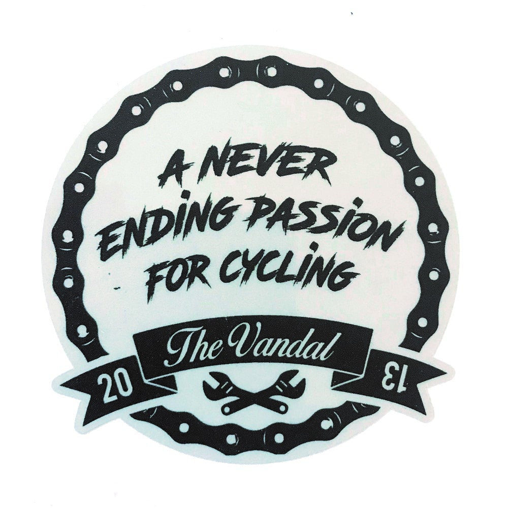 The Vandal a Never Ending Passion Sticker