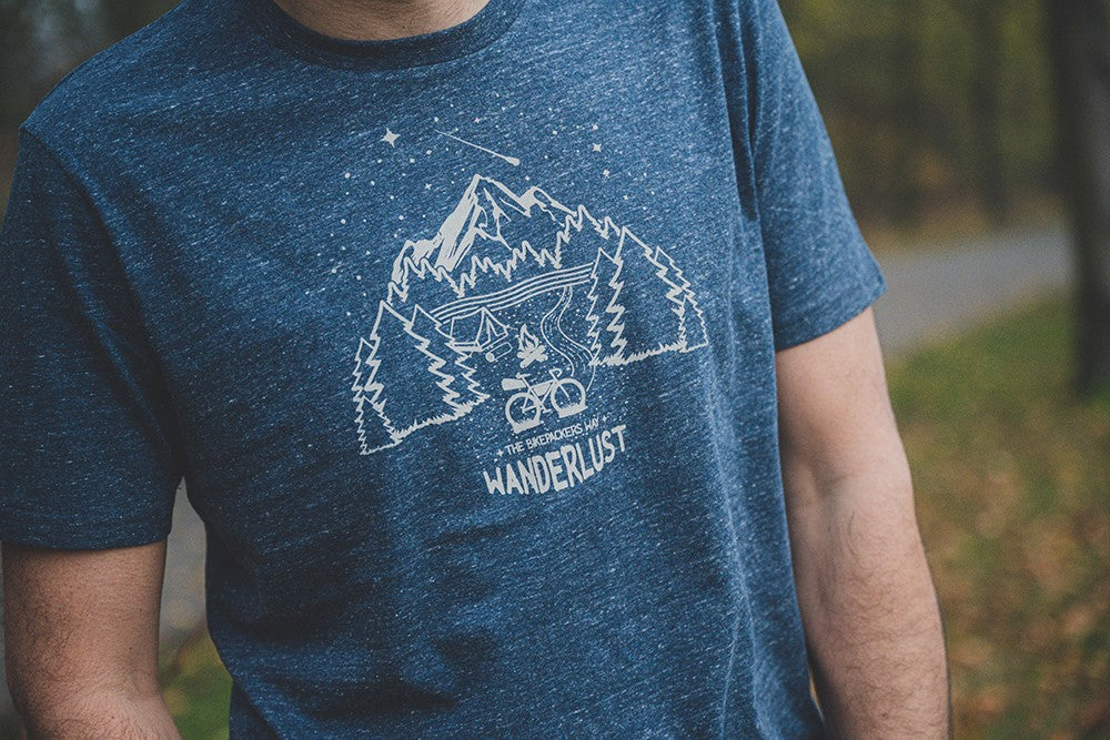 The Vandal Wanderlust T-shirt Denim Blue