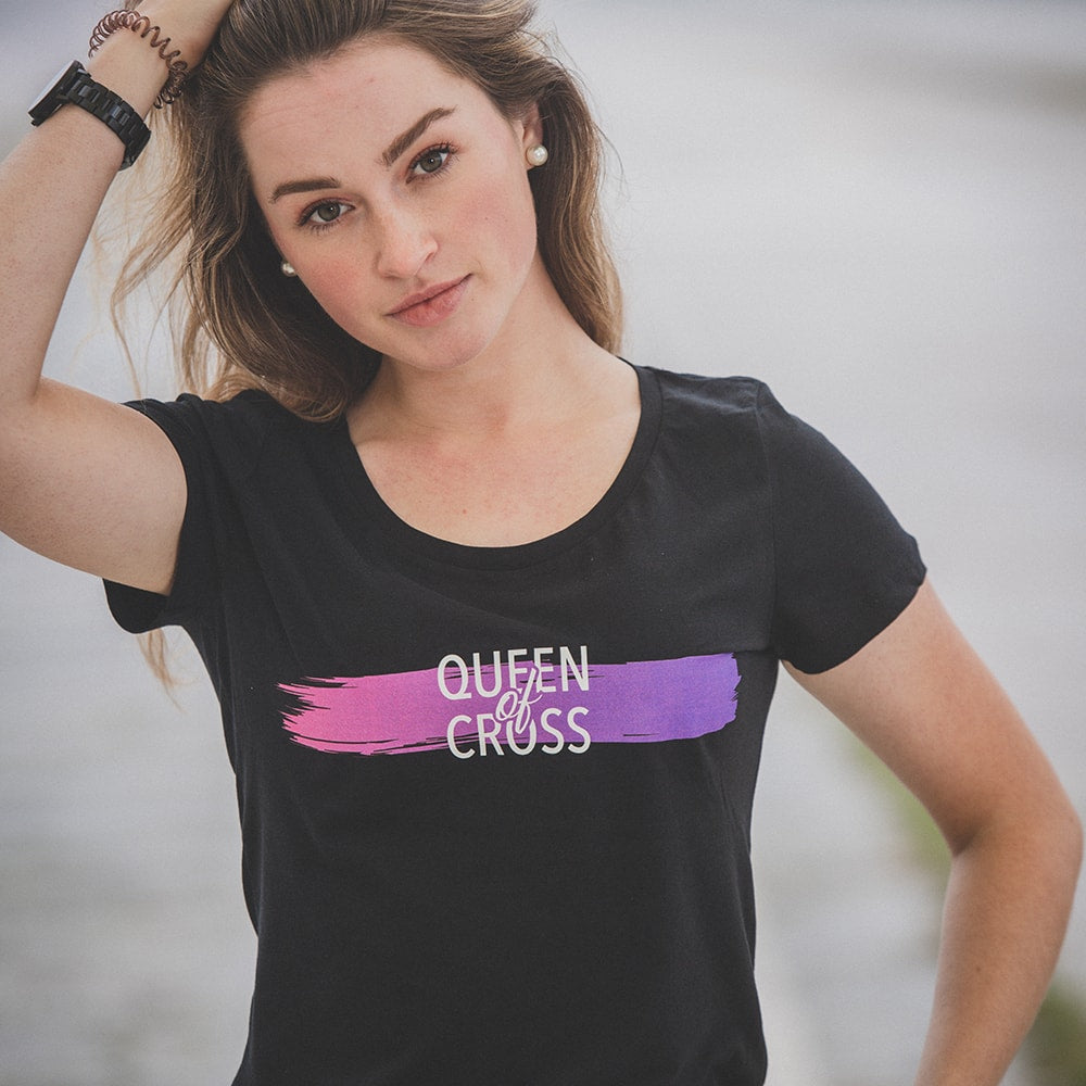 The Vandal Queen of Cross T-Shirt Black