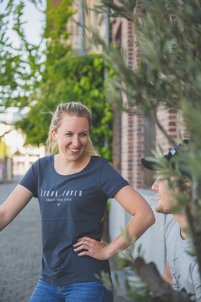 The Vandal Lycra Lover T-Shirt Ink Grey