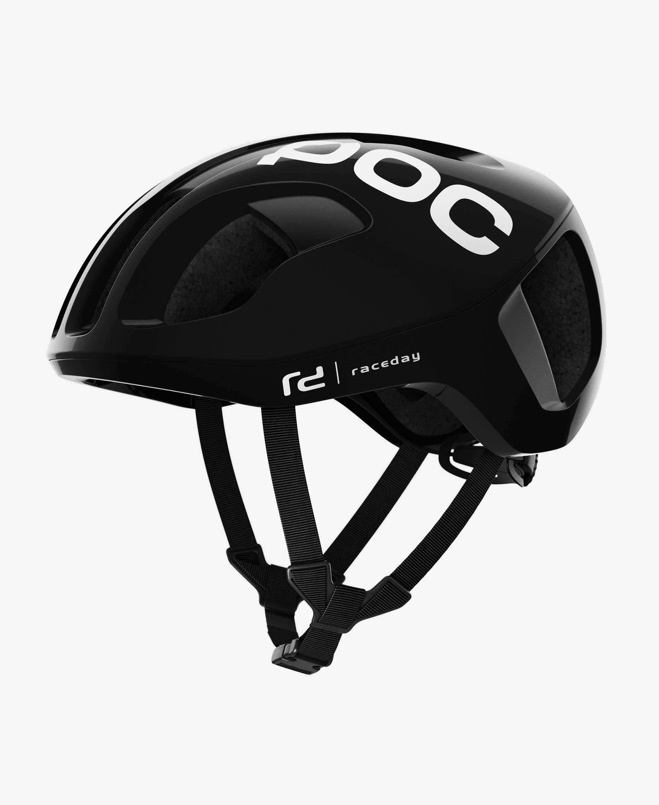 Poc ventral spin fietshelm uranium zwart raceday