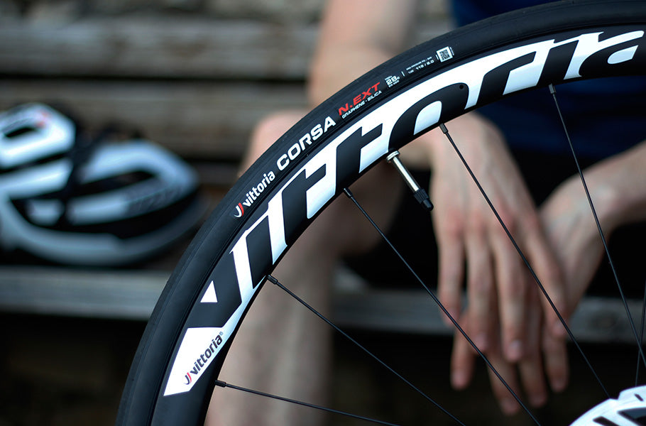 Vittoria Corsa Next Vouwband 700x32C ZWART-ZWART