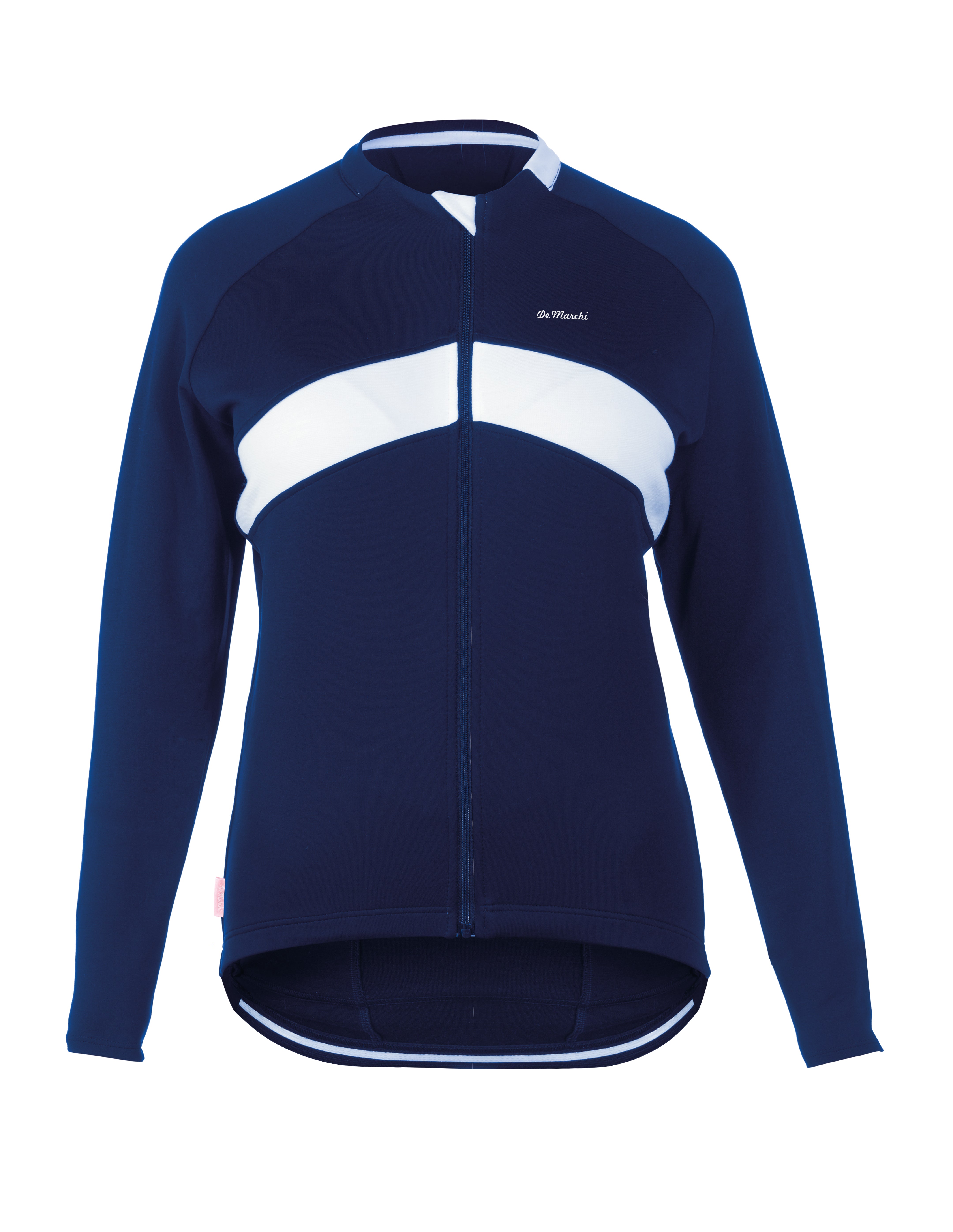 De Marchi Winter Jersey LS Blue