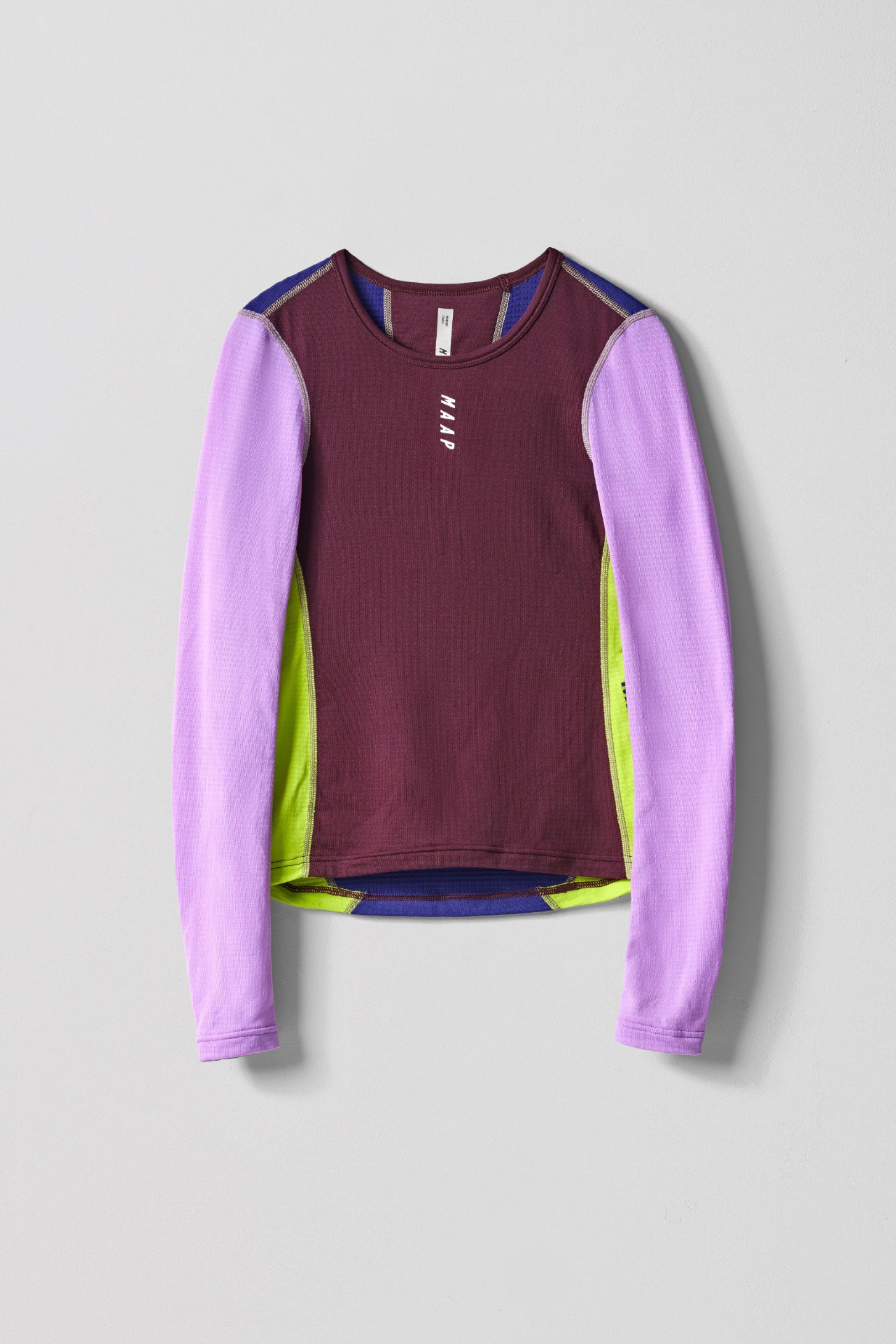 Maap Women'S Thermal Base Layer Ls - Burgundy