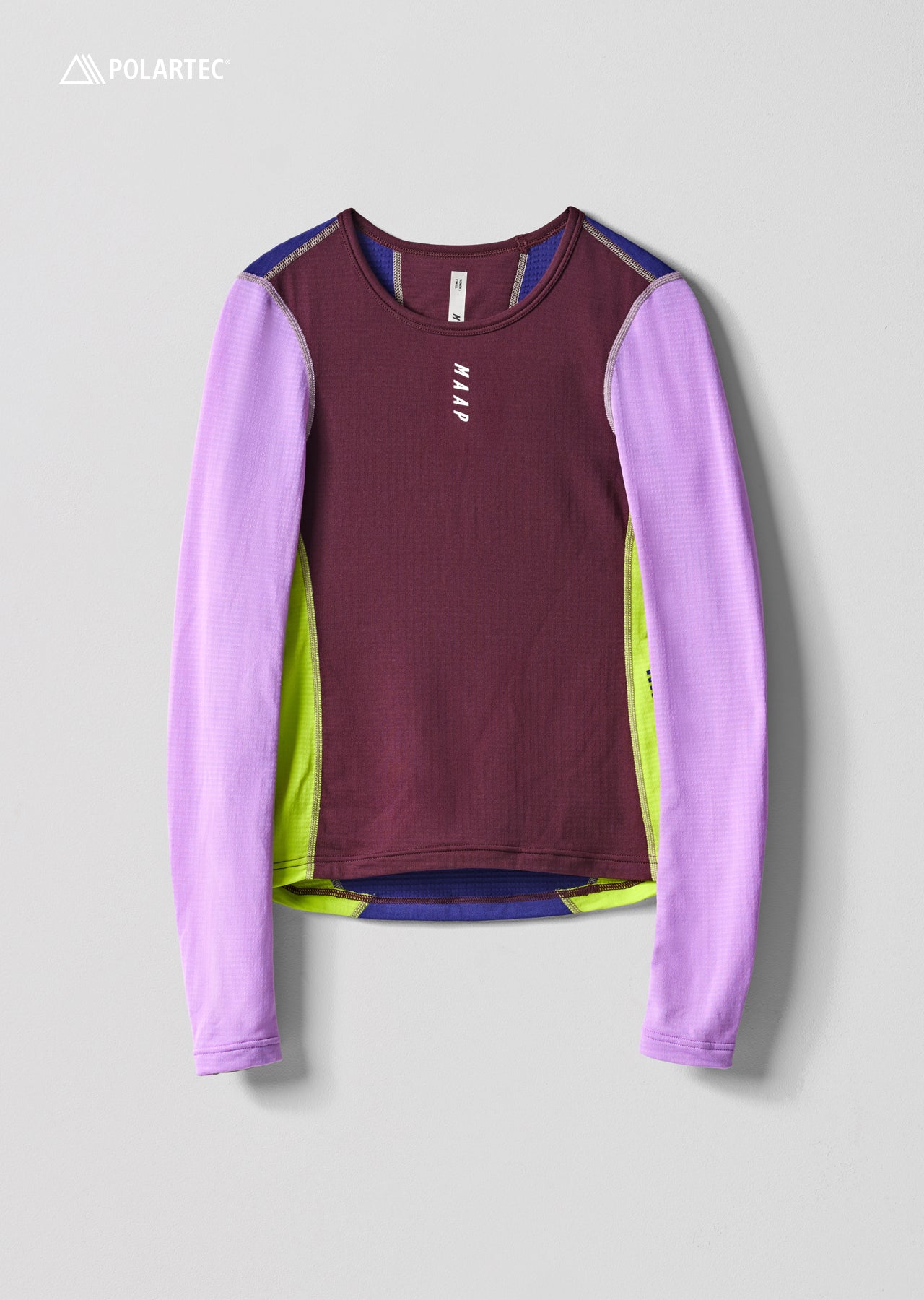 Maap Women'S Thermal Base Layer Ls - Burgundy