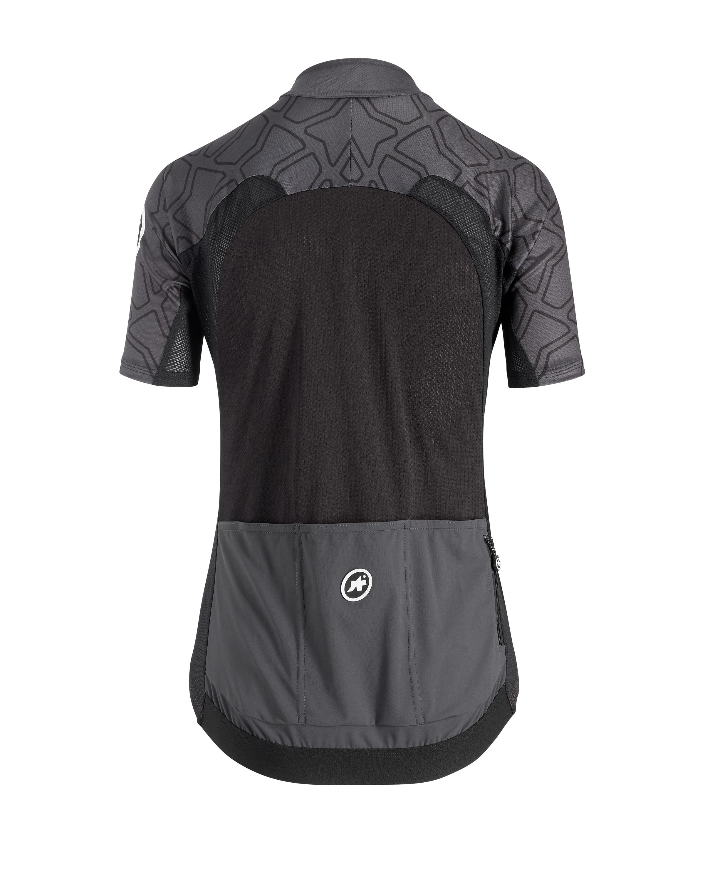 Assos xc dames fietsshirt met korte mouwen pan groen