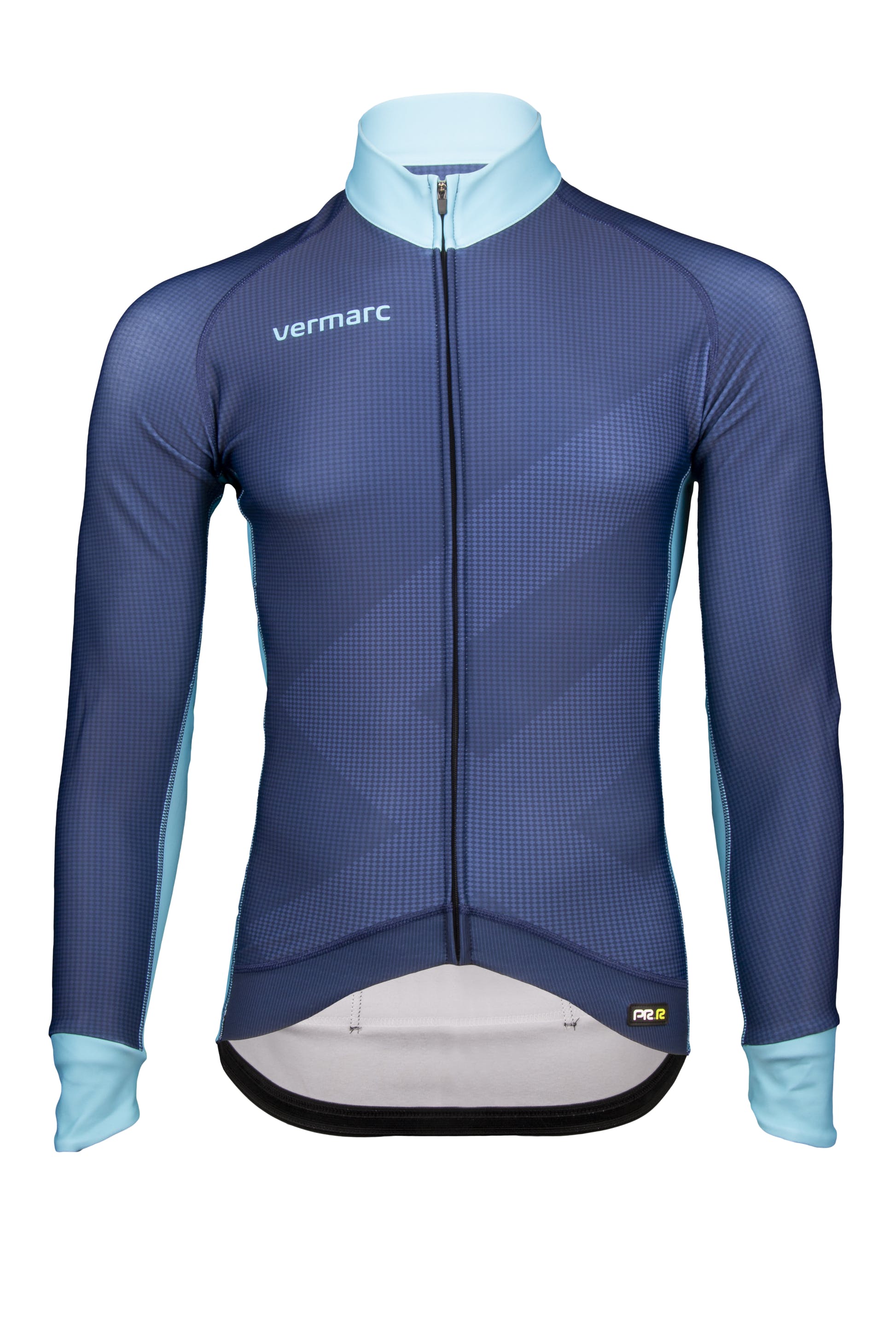 VERMARC ZigZag Shirt Lange Mouwen PR.R Marine/ Blue