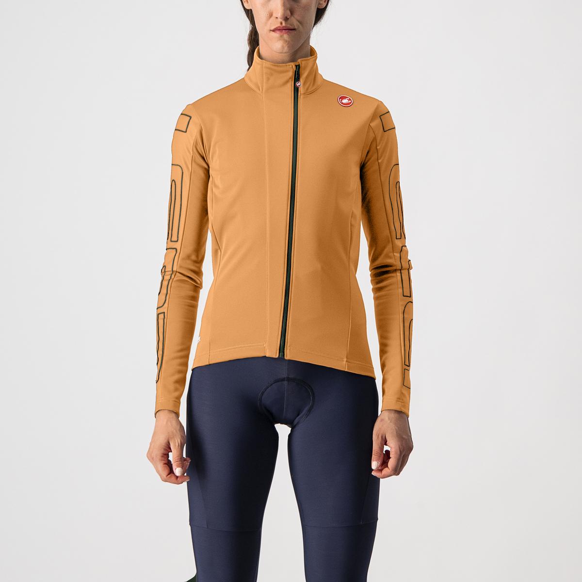 Castelli Transition W Jacket - Melon/Military Green