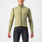 Castelli Alpha Ros 2 Light Jacket - Green Tea/Military Green-Black