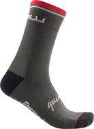 Castelli Quindici Soft Merino Sock - Dark Green
