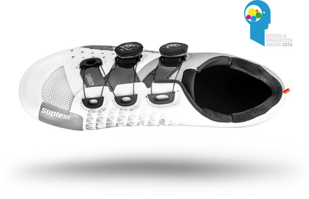 SUPLEST Edge 3 Pro Race Fietsschoen White Silver