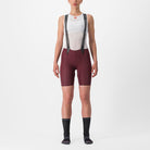 Castelli Free Aero Rc W Bibshort - Deep Bordeaux