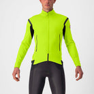Castelli Perfetto Ros 2 Jacket - Electric Lime/Dark Gray