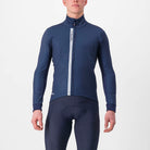 Castelli Entrata Jacket - Belgian Blue/Silver
