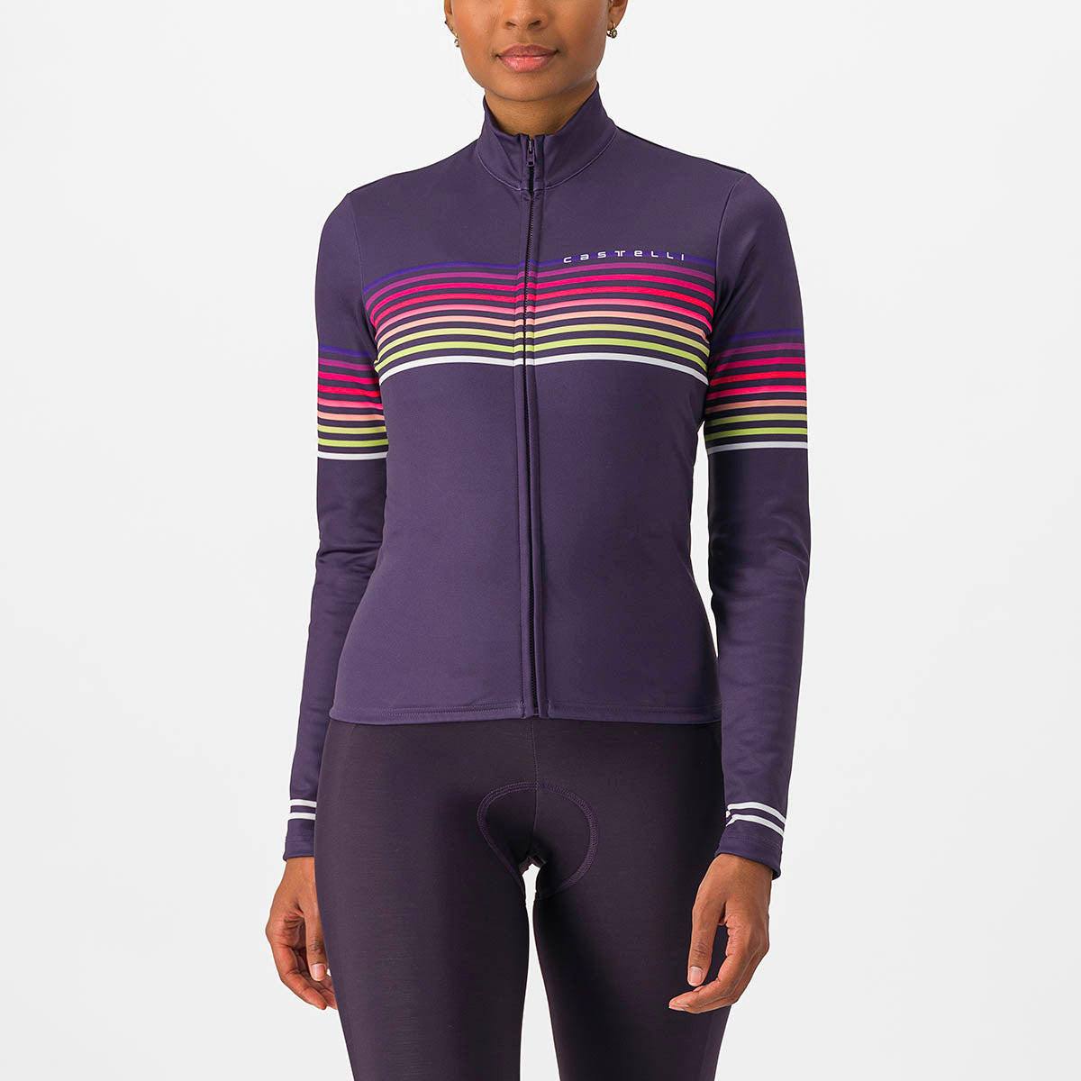 Castelli Ottanta Ls Jersey - Night Shade