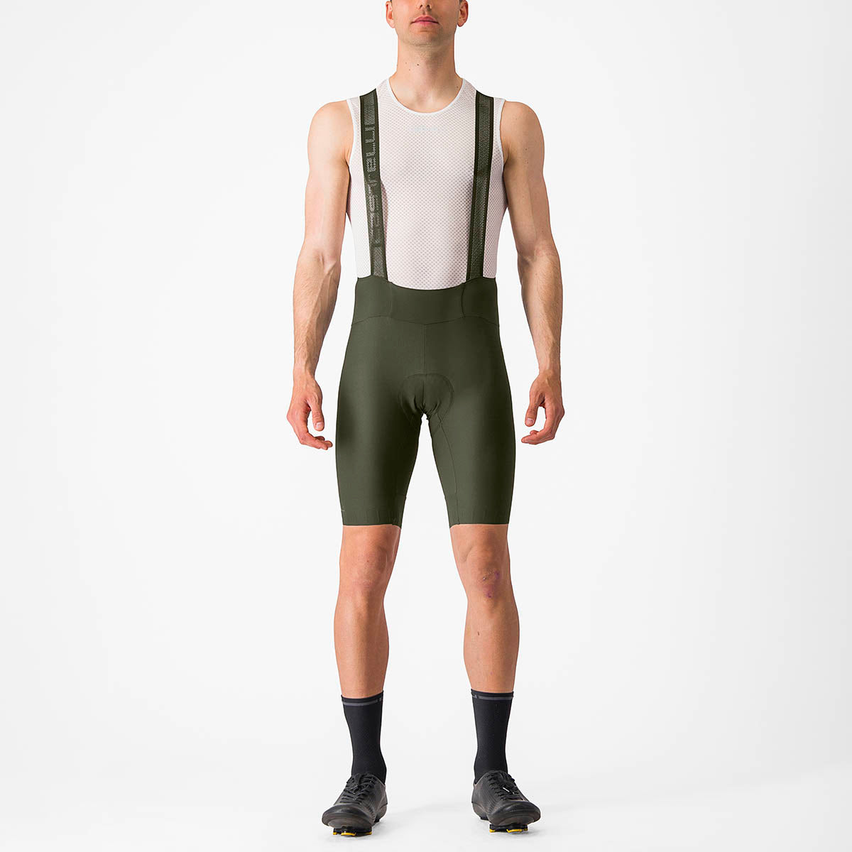 Castelli Espresso Bibshort - Deep Green
