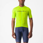 Castelli Prologo Lite Jersey - Electric Lime/Deep Green