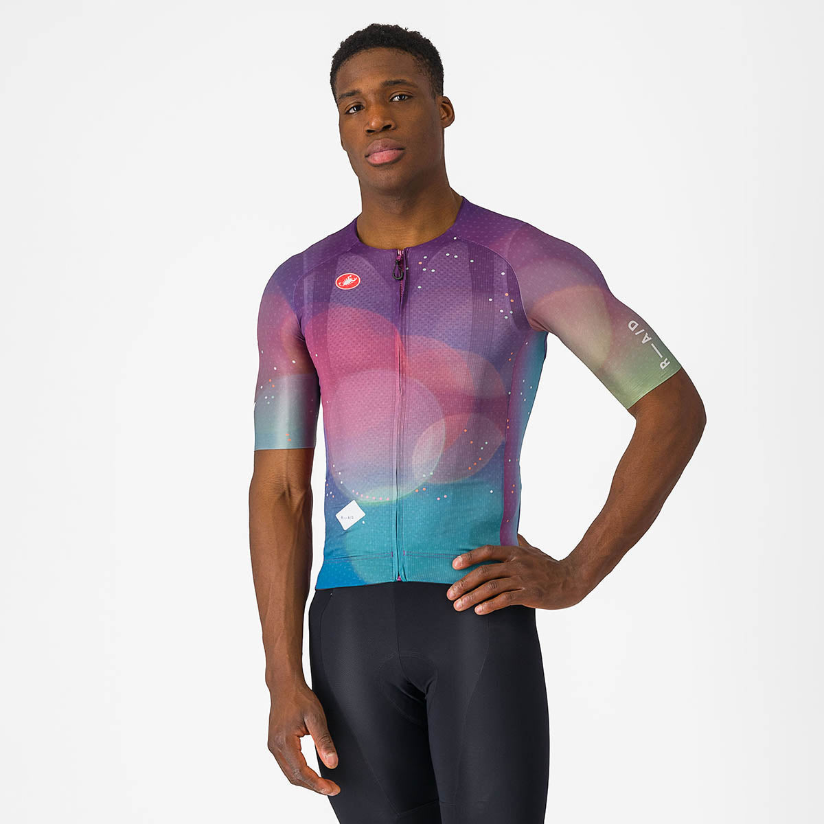 Castelli R-A/D Jersey - Multicolor Purple