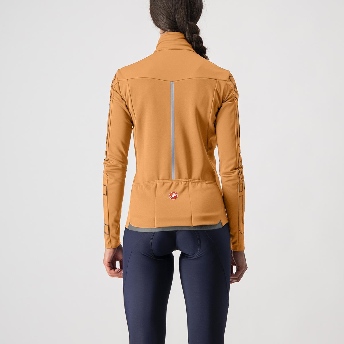 Castelli Transition W Jacket - Melon/Military Green