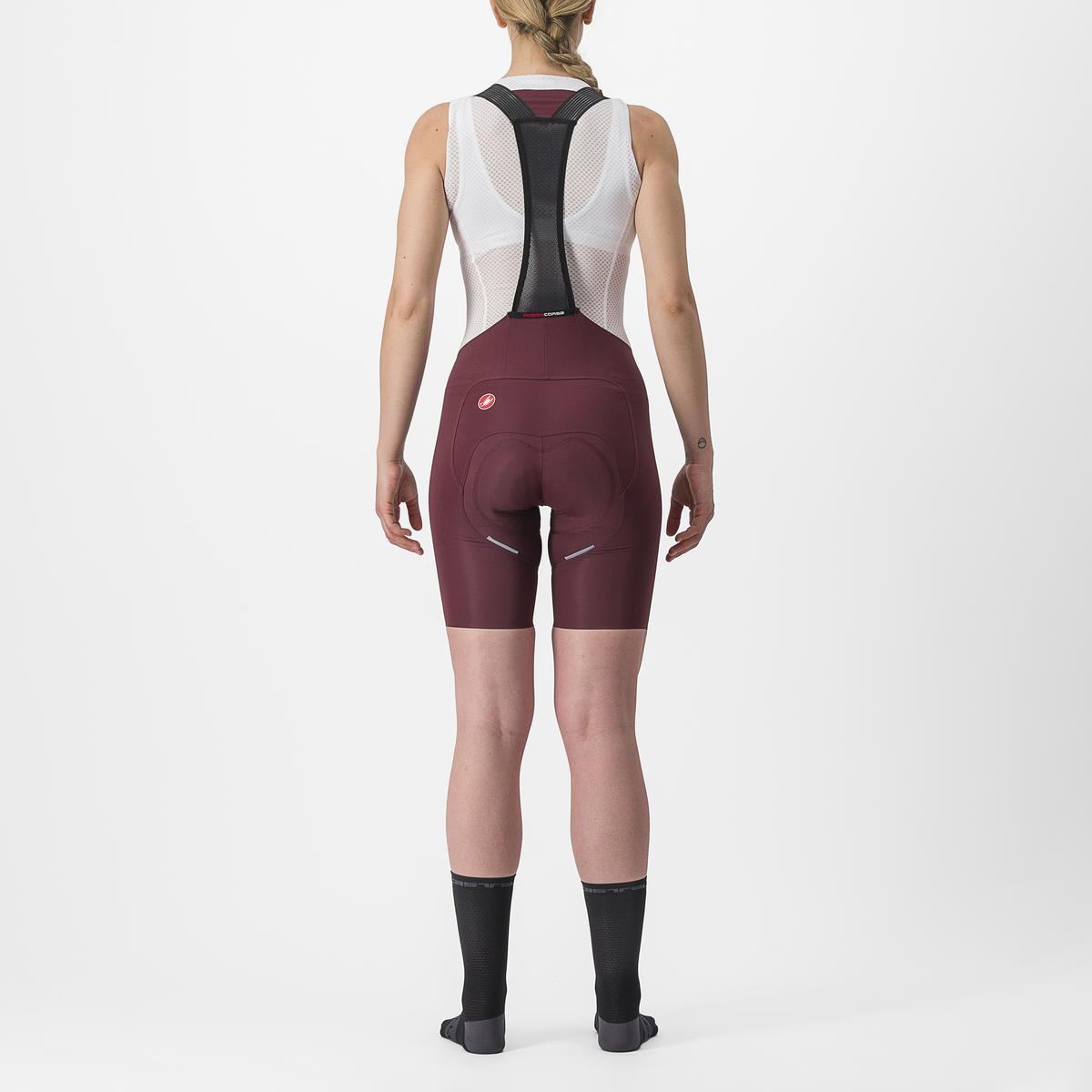 Castelli Free Aero Rc W Bibshort - Deep Bordeaux