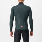 Castelli Entrata Thermal Jersey - Rover Green/Black