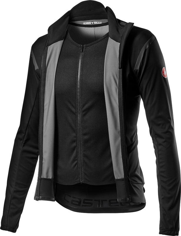 Castelli Alpha Ros 2 Light Jacket - Light Black