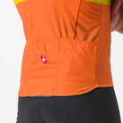 Castelli A Blocco Jersey - Defender Green/Dark Red-Bordea