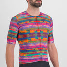 Sportful Glitch Bomber Jersey - Multicolor Pink