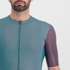 Sportful Checkmate Jersey - Huckleberry Blue Radiance