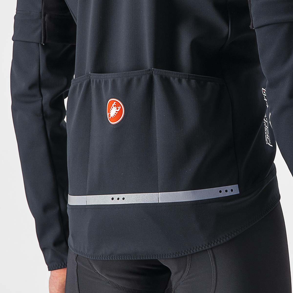Castelli Perfetto Ros 2 Convertible Jac - Light Black/Black Reflex