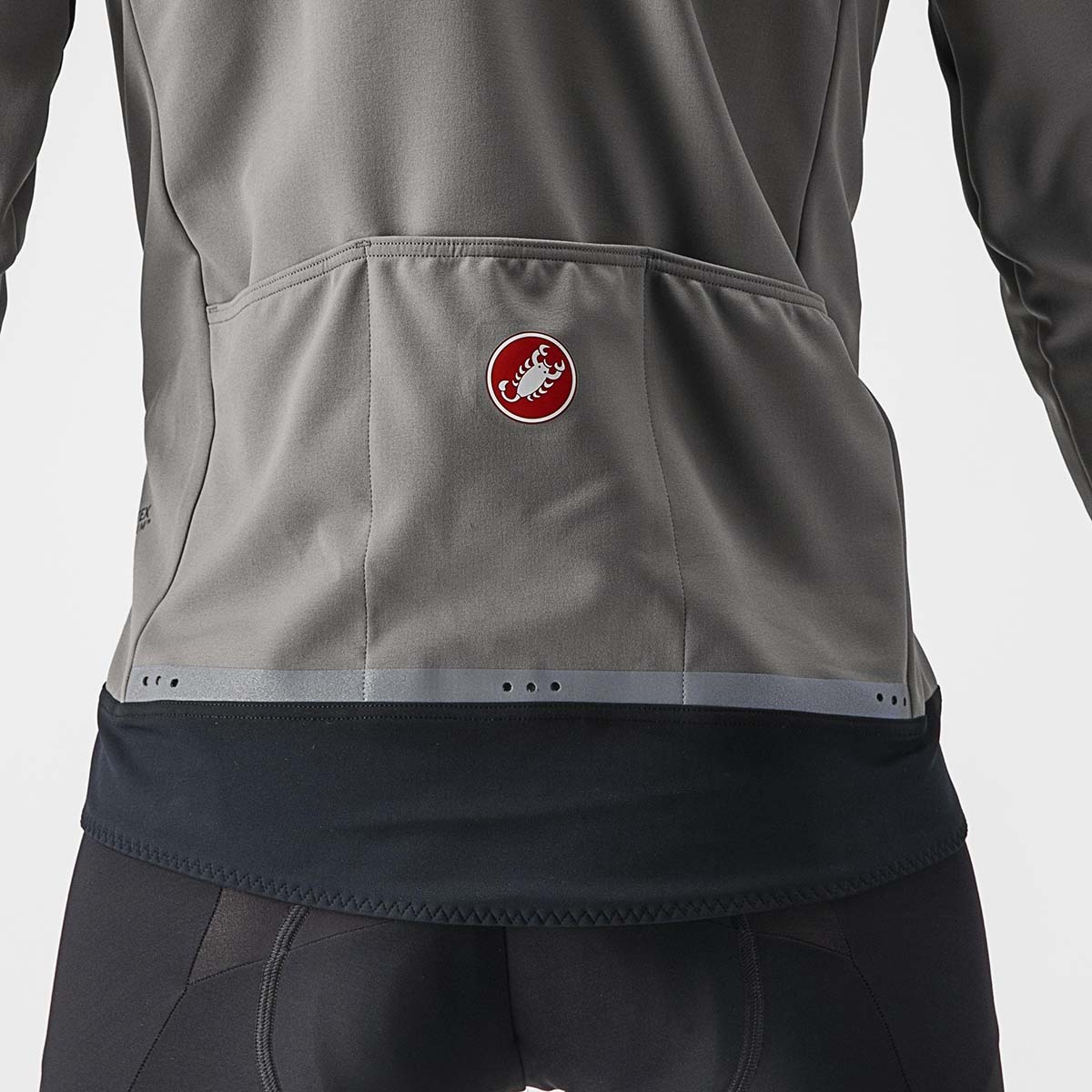 Castelli Perfetto Ros 2 Jacket - Nickel Gray/Travertine Gray