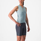 Castelli Anima 4 Sleeveless - Winter Sky/Dark Steel Blue