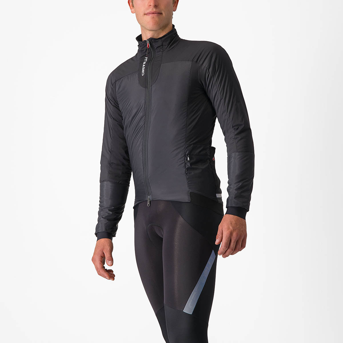 Castelli Fly Thermal Jacket - Light Black