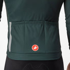 Castelli Entrata Thermal Jersey - Rover Green/Black