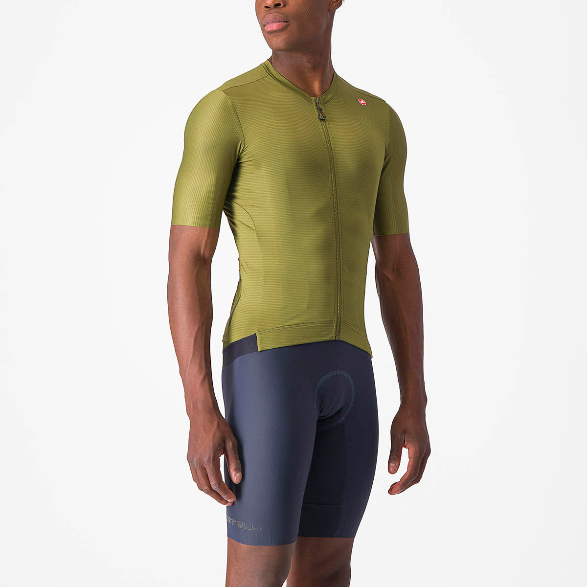 Castelli Espresso Jersey - Sage/Electric Lime