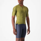Castelli Espresso Jersey - Sage/Electric Lime