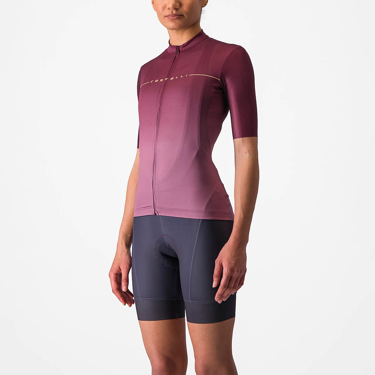 Castelli Salita Jersey - Deep Bordeaux/Deep Purple-Soft