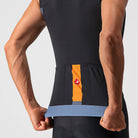 Castelli Entrata Vi Sleeveless - Light Black/Light Steel Blue-P