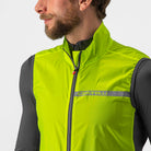 Castelli Squadra Stretch Vest - Electric Lime/Dark Gray