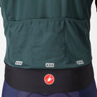 Castelli Alpha Doppio Ros Jacket - Rover Green/Black Reflex-Silver