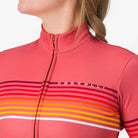 Castelli Ottanta Ls Jersey - Mineral Red