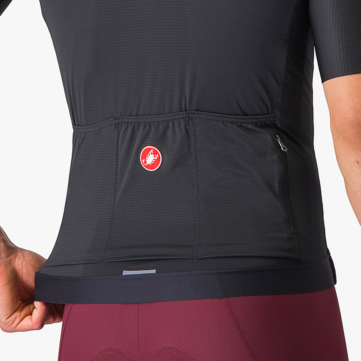 Castelli Espresso Jersey - Light Black/Dark Gray