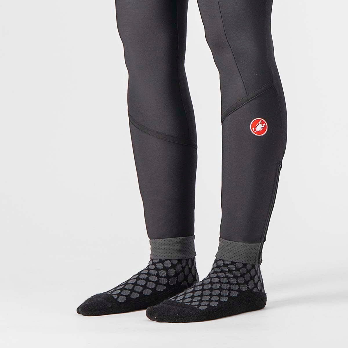 Castelli Velocissima Thermal Tight - Black/Black Reflex