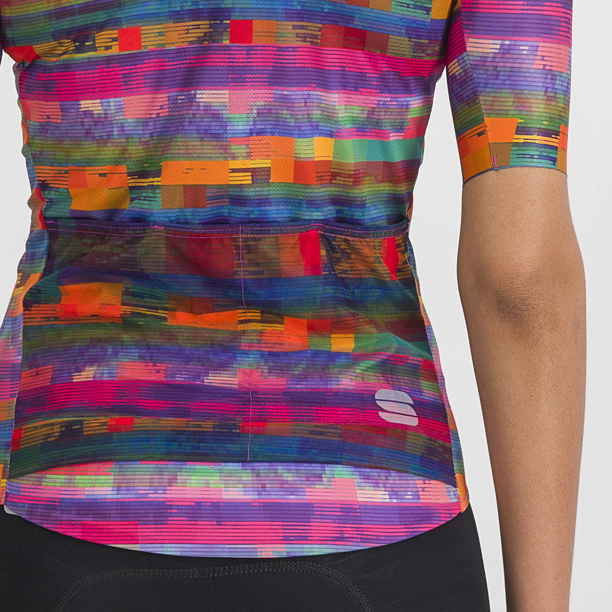 Sportful Glitch W Bomber Jersey - Multicolor Pink